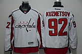 Washington Capitals #92 Evgeny Kuznetsov White Stitched NHL Jersey,baseball caps,new era cap wholesale,wholesale hats